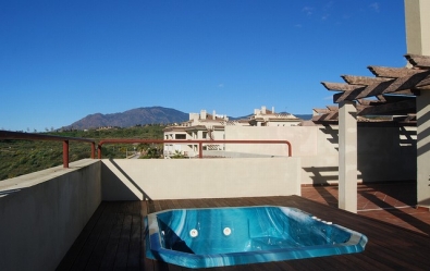 appartement estepona - uitzicht vanaf balkon
